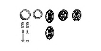HJS 82 43 8008 Mounting Kit, exhaust system